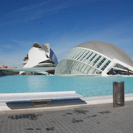 Apartamento 10 Pax, Ac, Wifi Gratis, Ciudad Artes Y Ciencias Valencia Exterior foto
