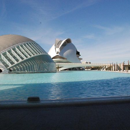 Apartamento 10 Pax, Ac, Wifi Gratis, Ciudad Artes Y Ciencias Valencia Exterior foto