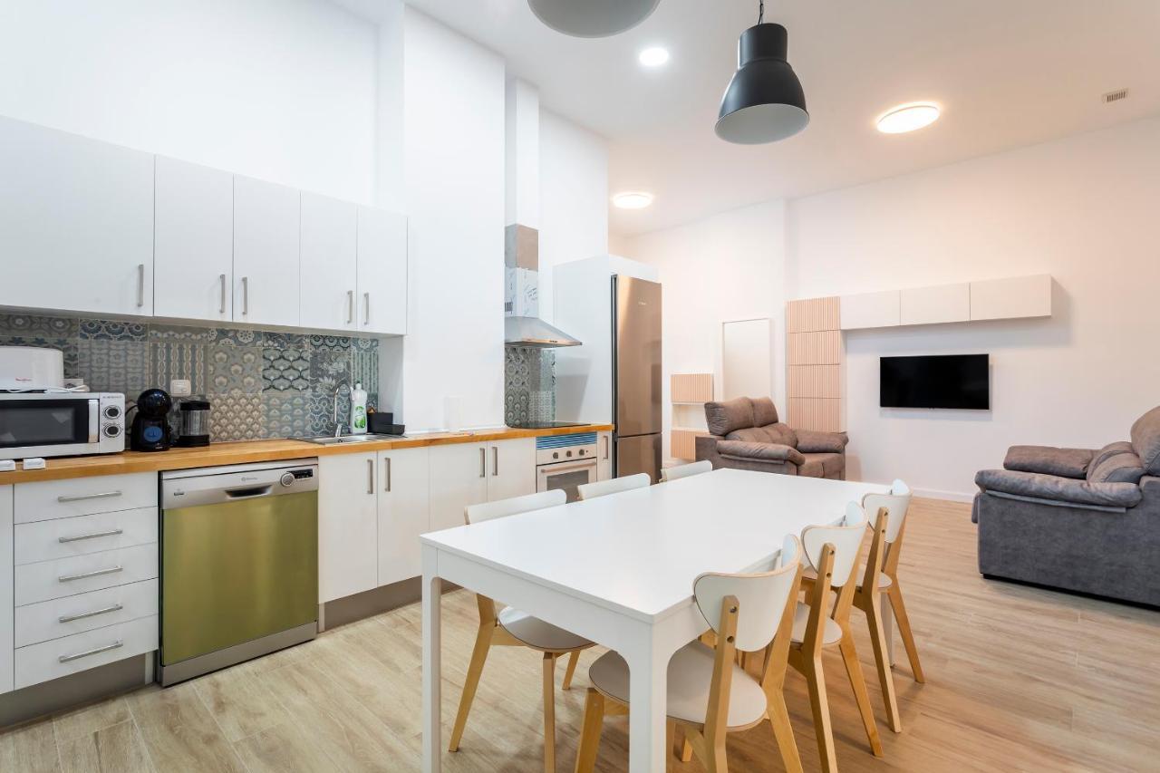 Apartamento 10 Pax, Ac, Wifi Gratis, Ciudad Artes Y Ciencias Valencia Exterior foto