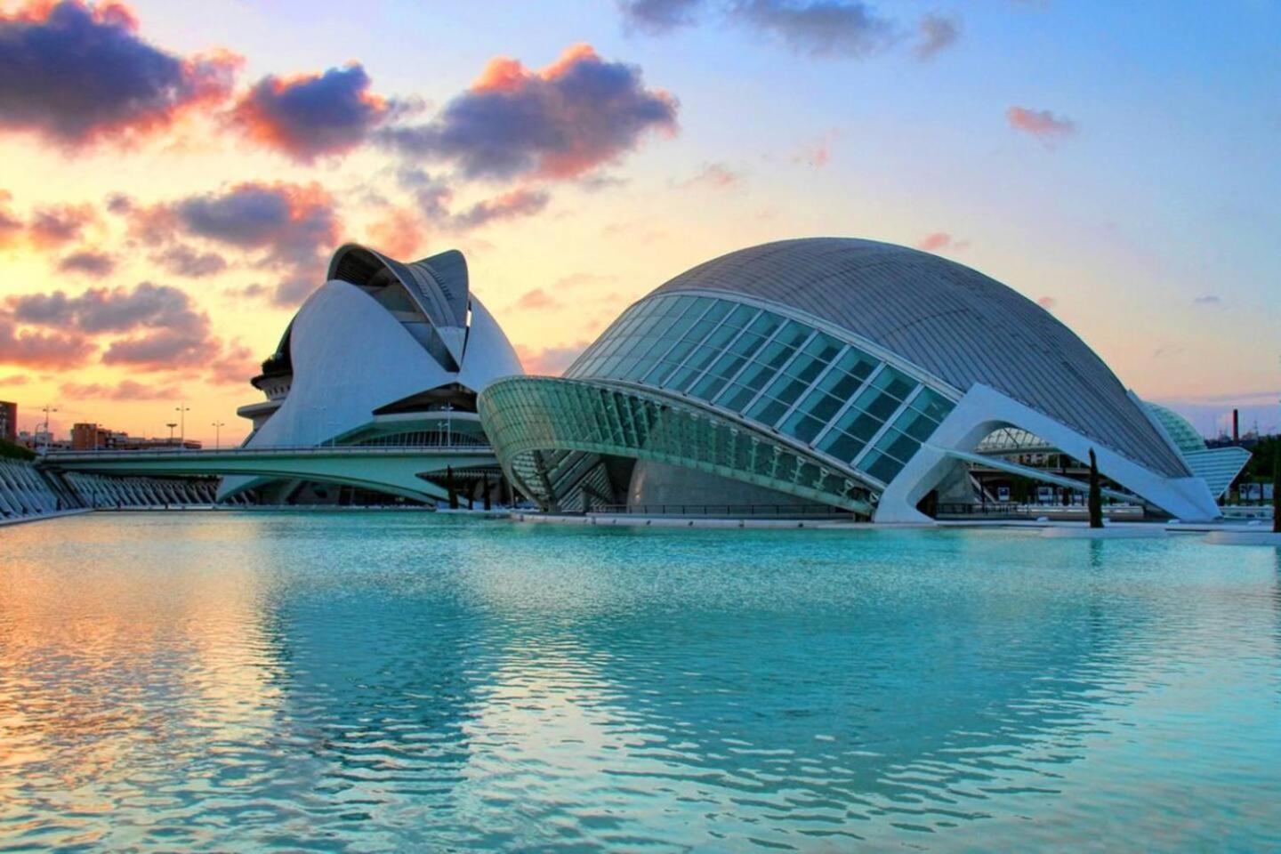 Apartamento 10 Pax, Ac, Wifi Gratis, Ciudad Artes Y Ciencias Valencia Exterior foto
